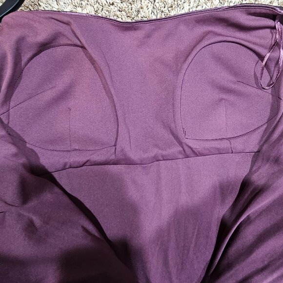 Alex Evenings Formal Floor Length Ruched Dress - 14 - Picture 11 of 13